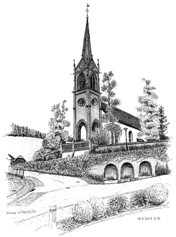 Kirche L&uuml;tzelfl&uuml;h